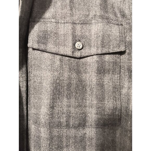 Fjällräven Övik Re-Wool Long-Sleeve Shirt Men's size XL Rare Sold Out Design - Picture 12 of 14